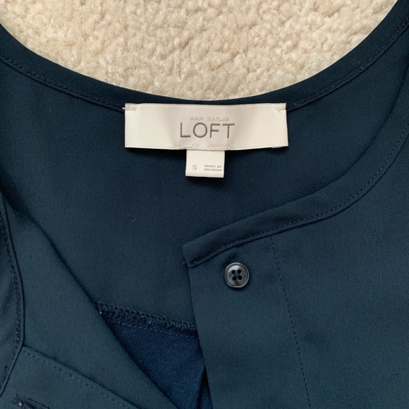 Loft Blue Top - Picture 2 of 3